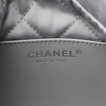 Chanel Shiny Calfskin Quilted Mini Chanel 22 Grey 7 of 11