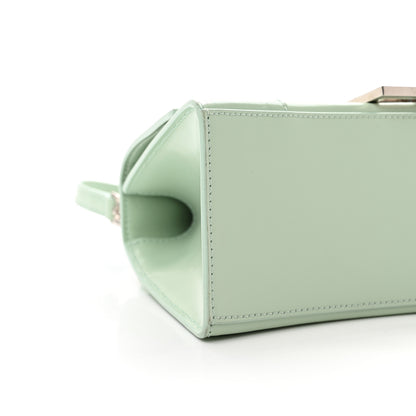 Balenciaga Shiny Box Calfskin Small Hourglass Top Handle Bag Light Green 6 of 7