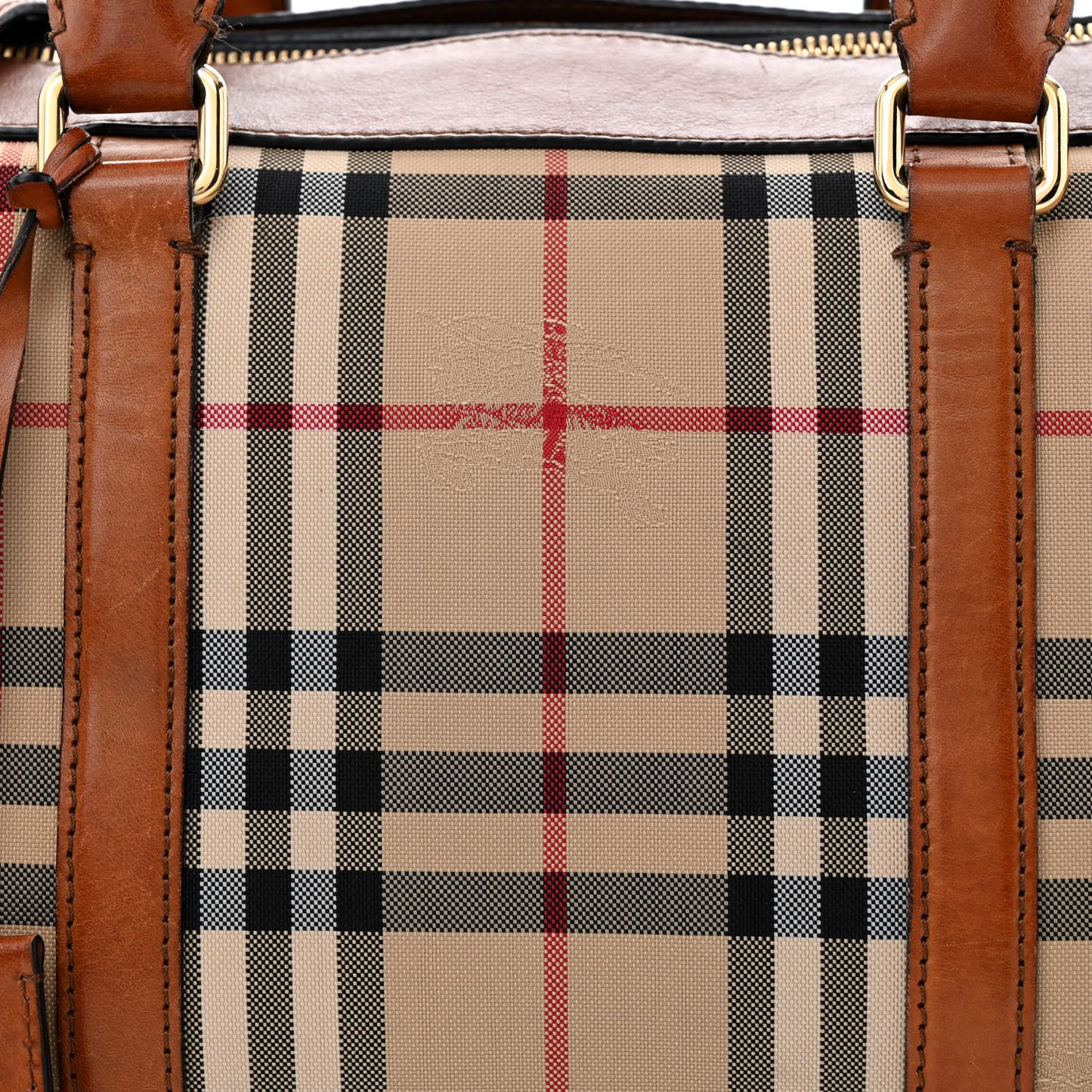 Horseferry Check Medium Alchester Bowling Bag Tan