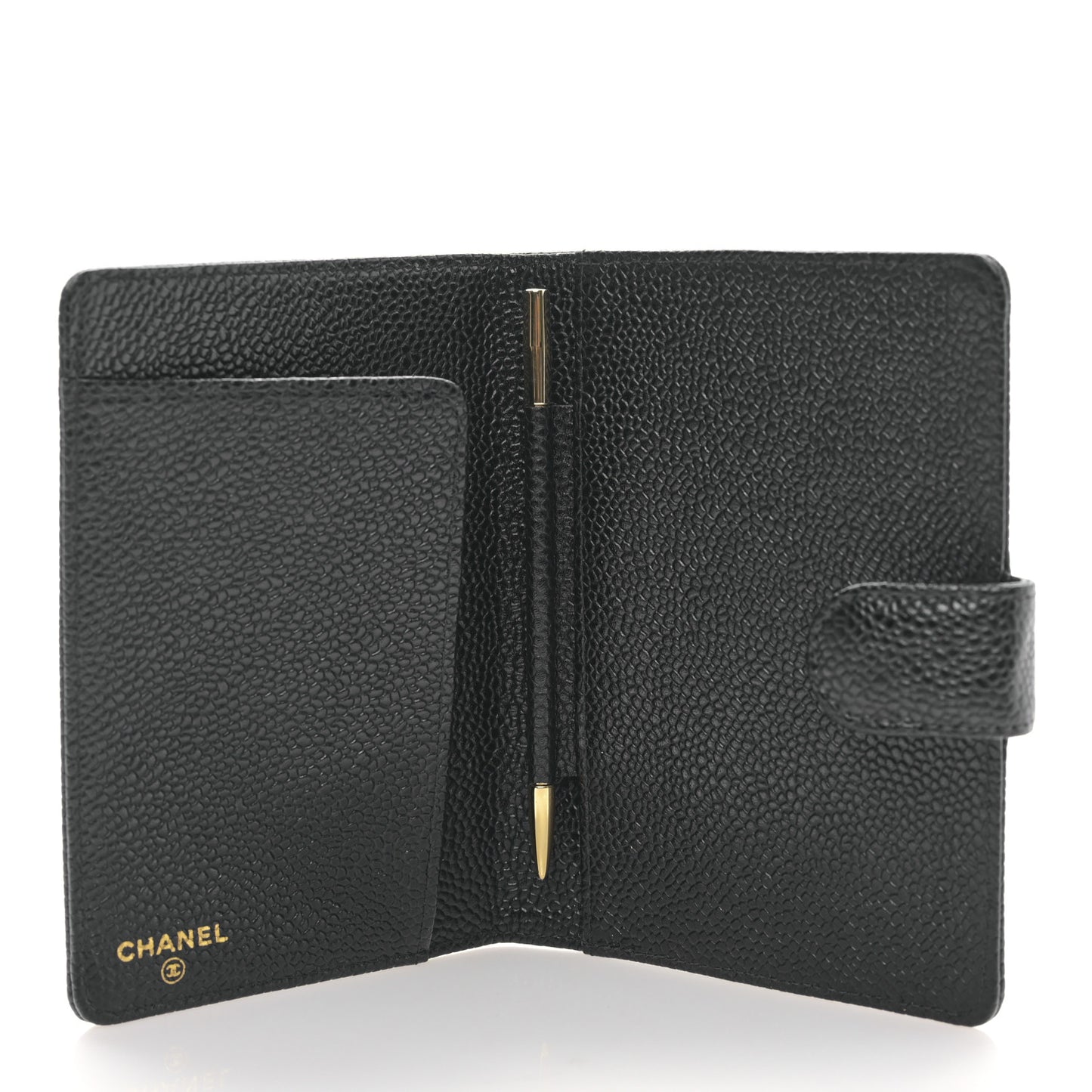 Caviar Timeless CC Small Agenda Cover Black