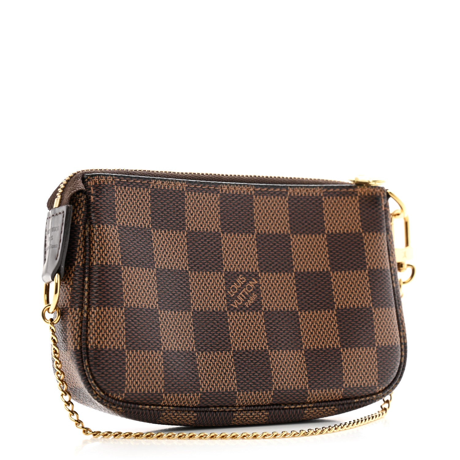 Louis Vuitton Damier Ebene Mini Pochette Accessories 3 of 12