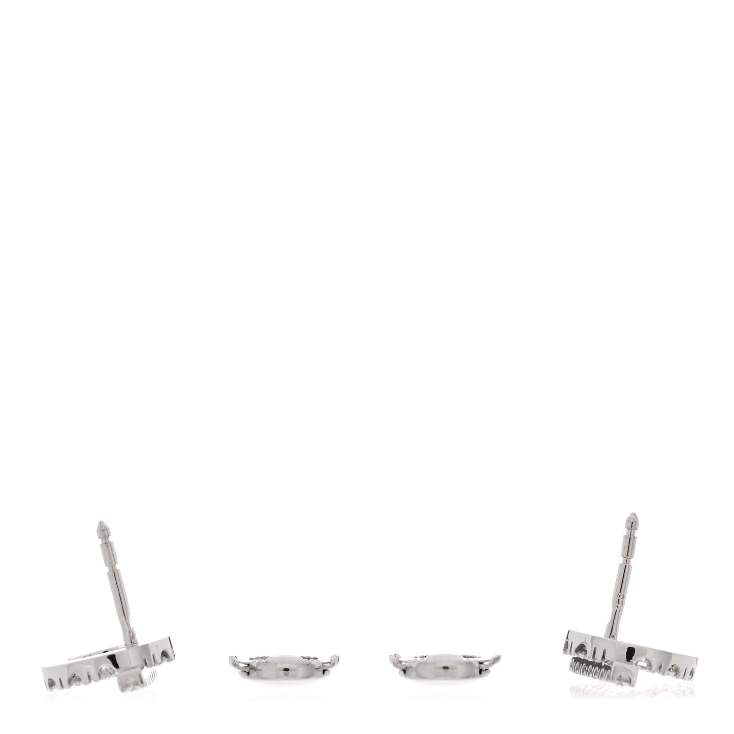 18K White Gold Diamond Finesse Earrings