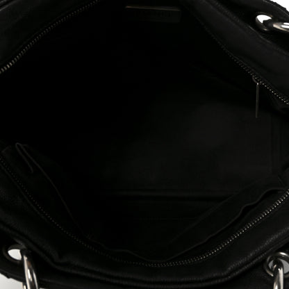 Chanel Distressed Caviar Outdoor Ligne Tote Black 5 of 10
