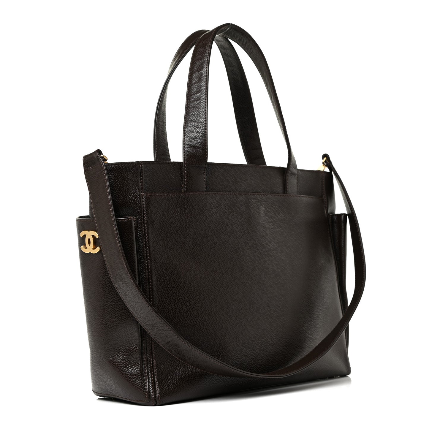 Caviar Shopper Tote Brown