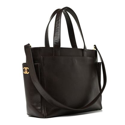 Chanel Caviar Shopper Tote Brown 2 of 17