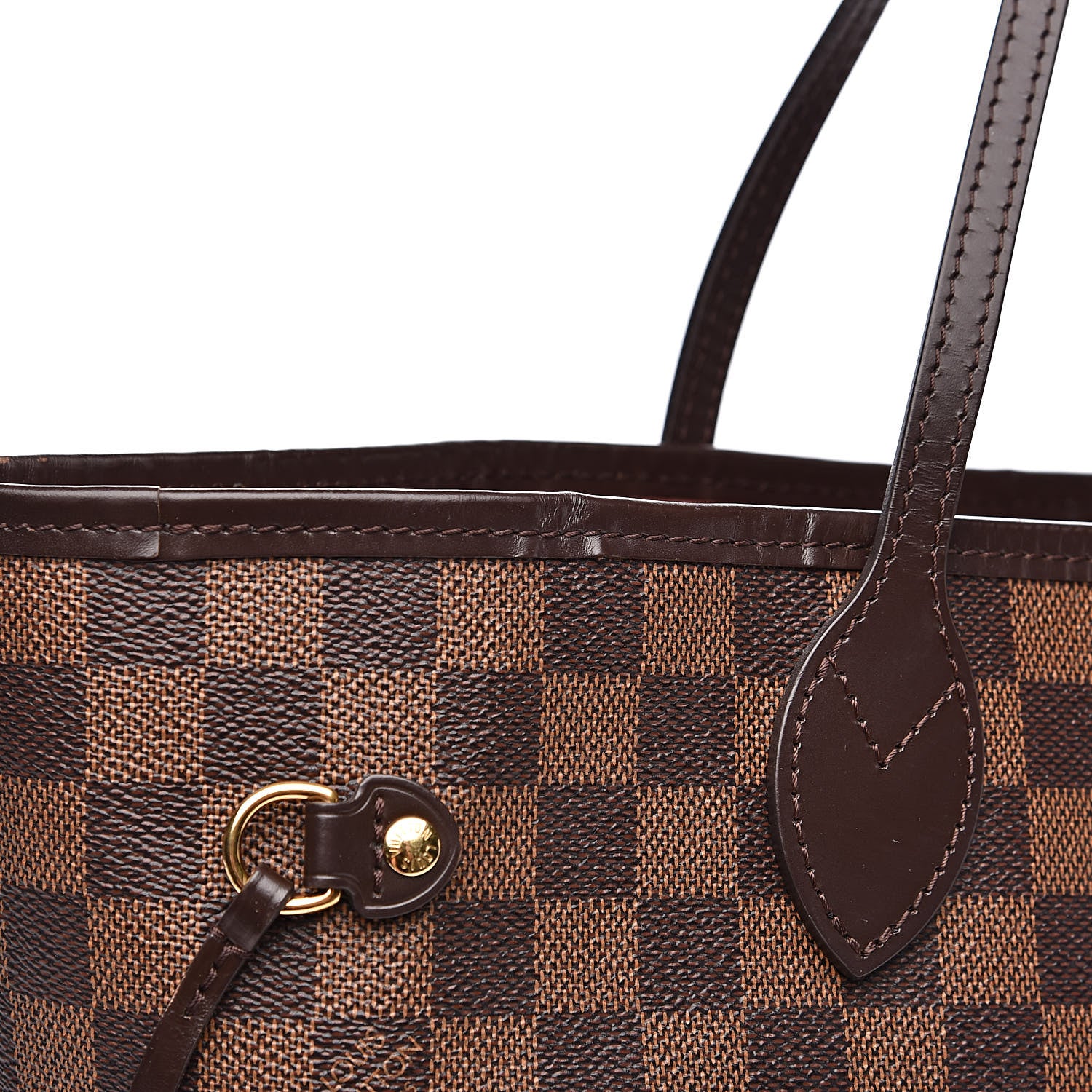 Louis Vuitton Damier Ebene Neo Neverfull MM Rose Ballerine 14 of 18