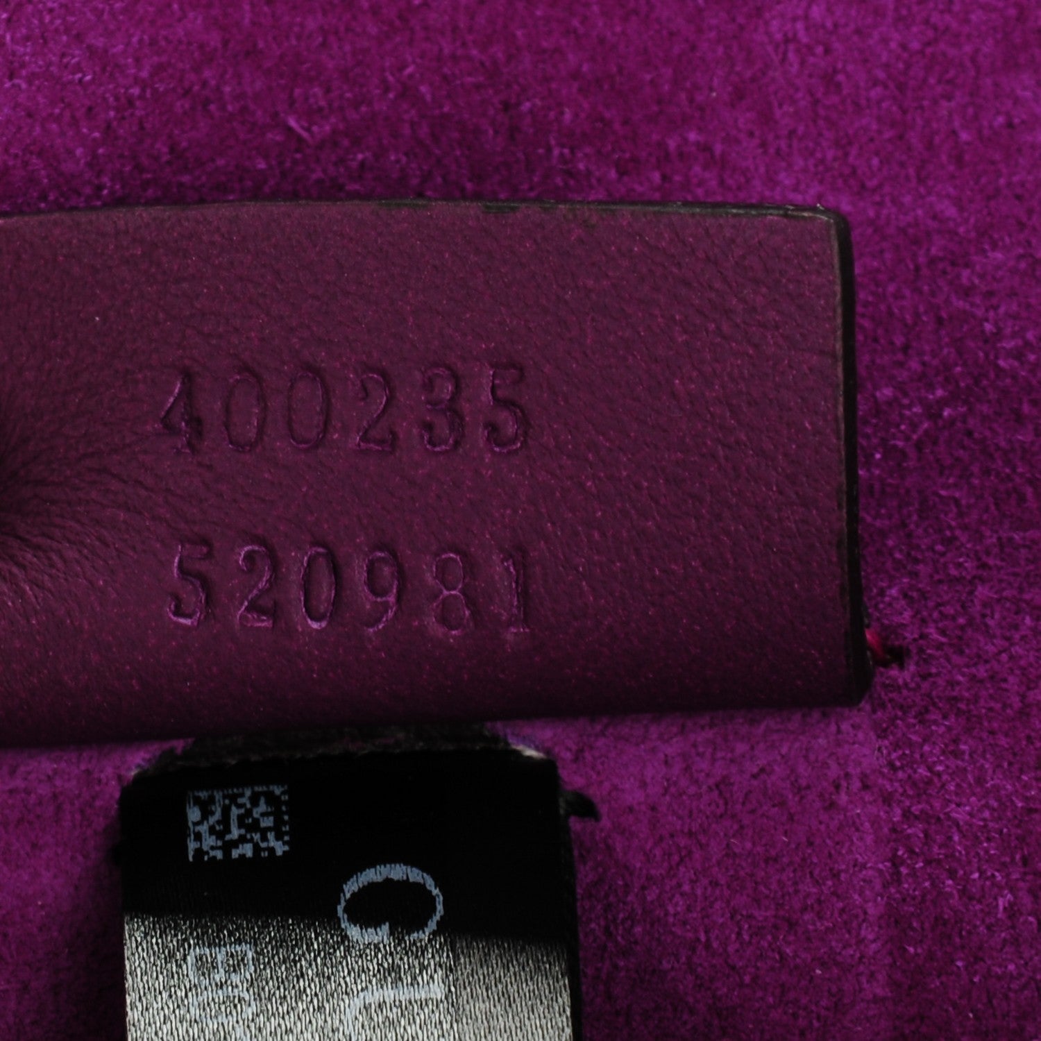 Gucci GG Supreme Monogram Bird Embroidered Medium Dionysus Shoulder Bag Purple 7 of 7