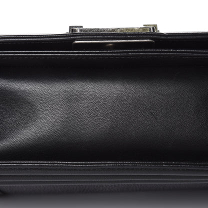 Chanel Galuchat Stingray Small Boy Flap Black 11 of 13