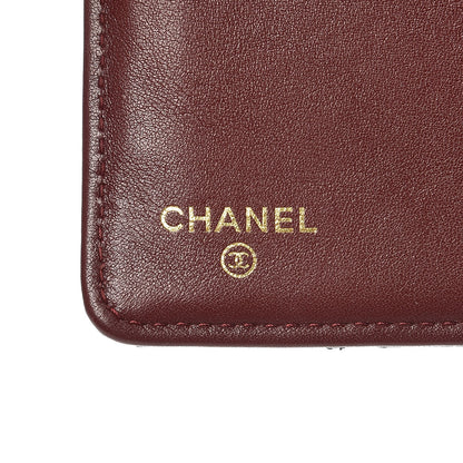 Chanel Caviar Quilted Yen Wallet Black 6 of 10