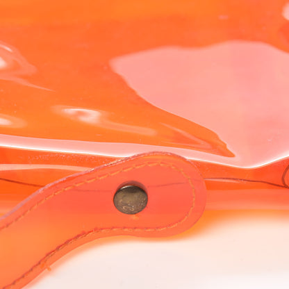 Hermes Vinyl Souvenir De L'Exposition Kelly Orange 12 of 15