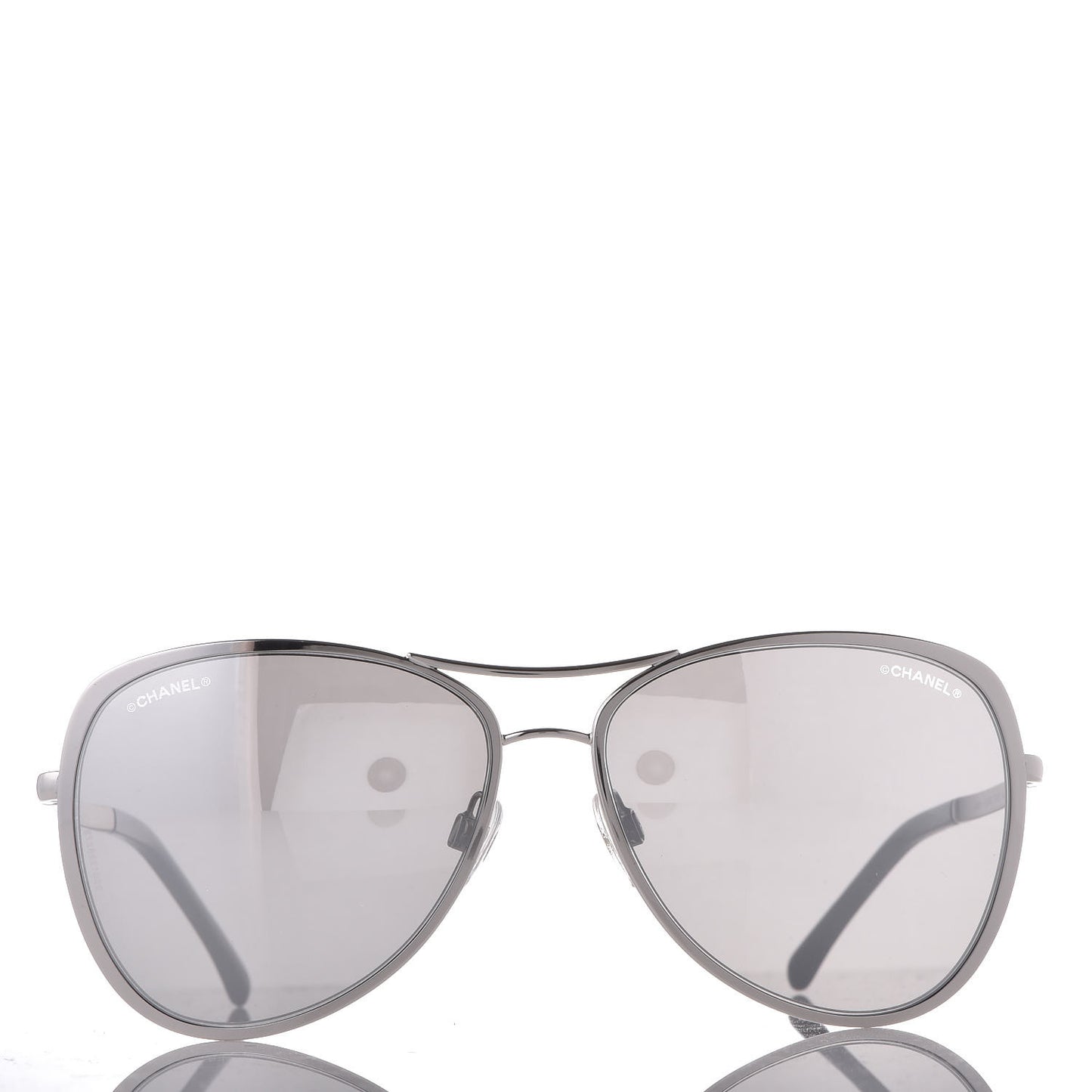 Mirrored Pilot Summer Sunglasses 4223 Silver