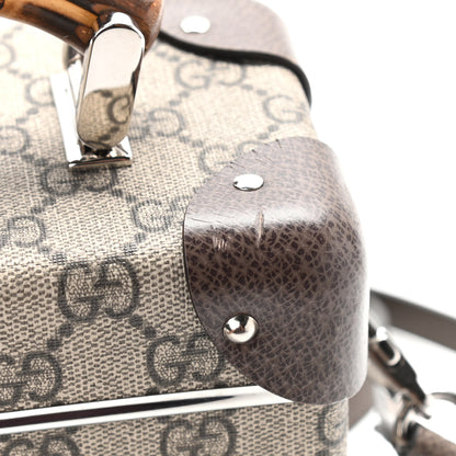 Gucci GG Supreme Monogram Globe-Trotter Beauty Case Brown 12 of 13