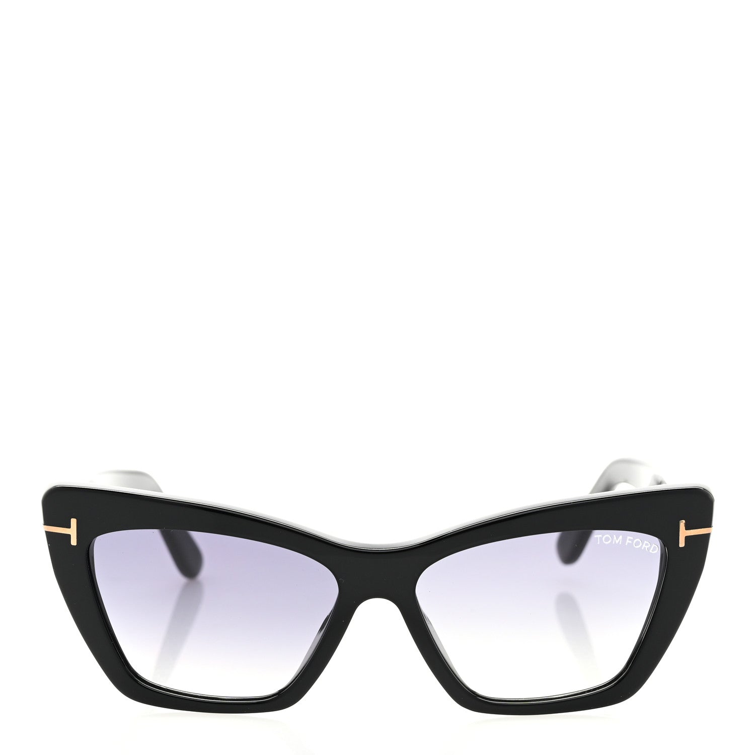 Tom Ford Acetate Wyatt Sunglasses TF87 Black 2 of 8