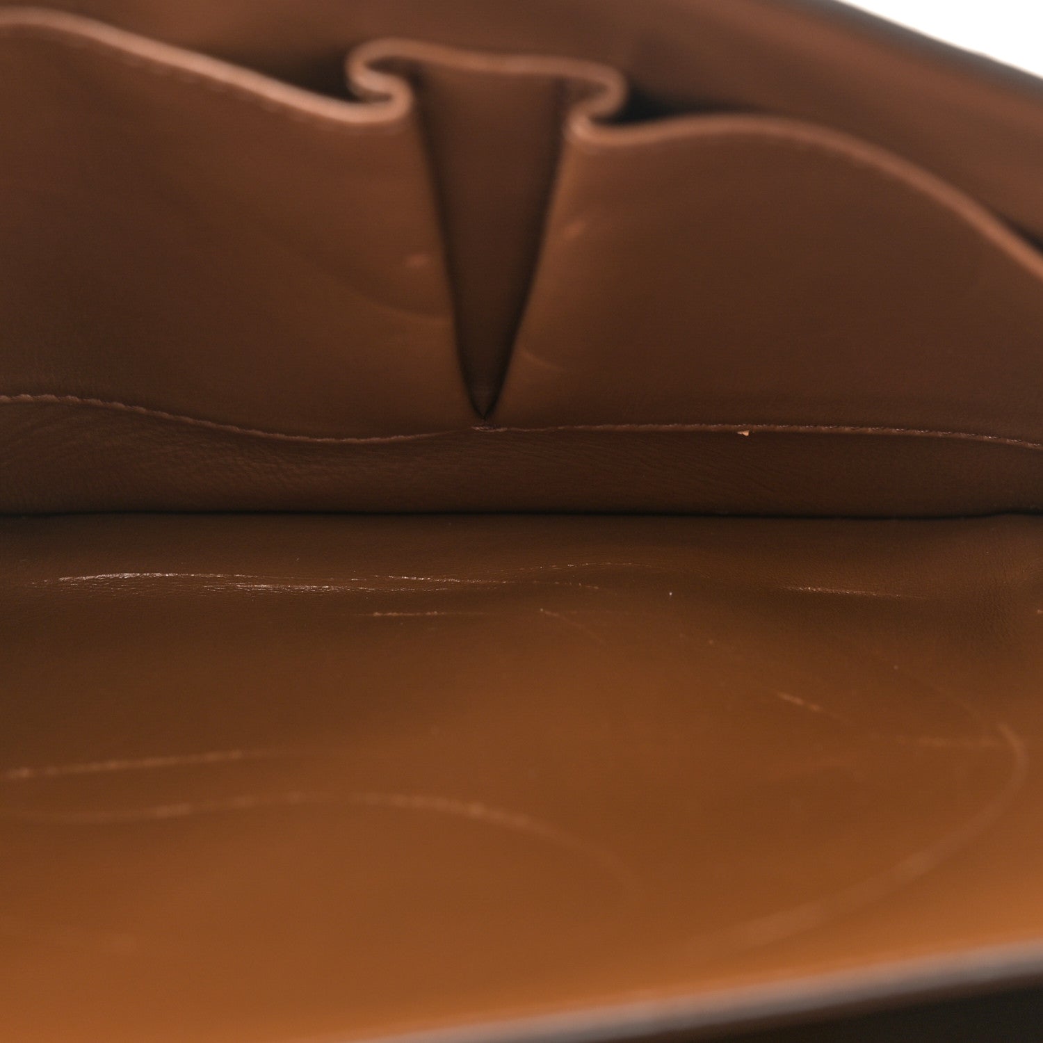 Celine Box Calfskin Medium Classic Box Flap Bag Camel 6 of 12