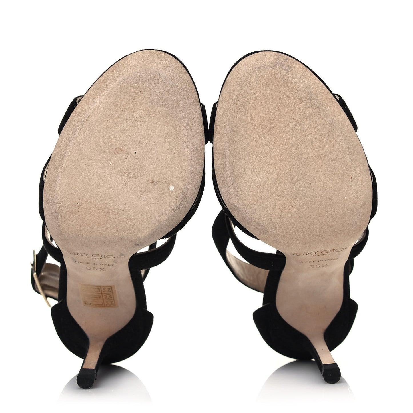 Suede Lottie Sandals 36.5 Black