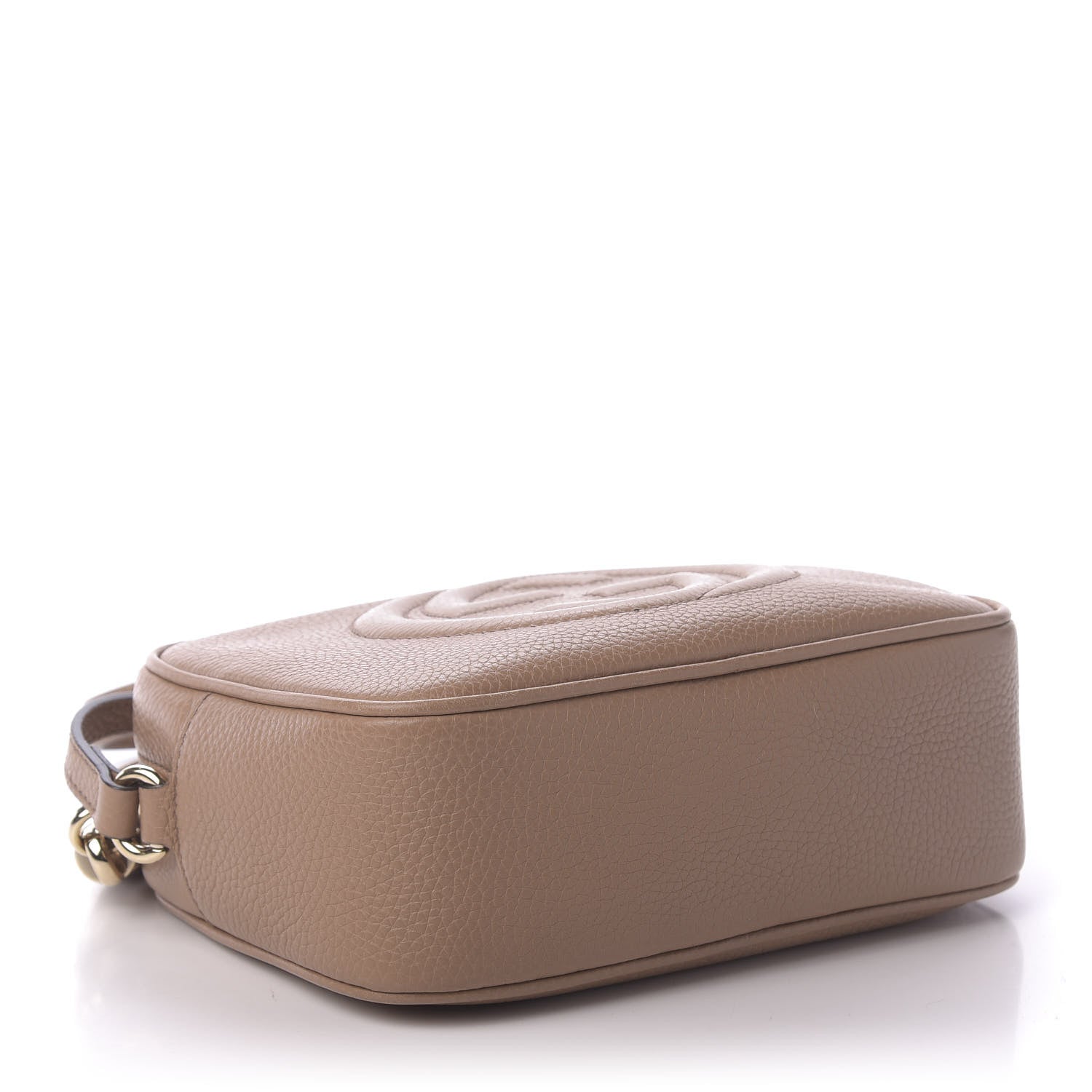 Gucci Pebbled Calfskin Small Soho Disco Bag Camelia 4 of 10