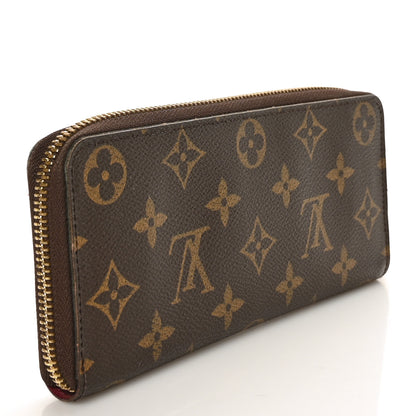 Louis Vuitton Monogram Clemence Wallet Fuchsia 4 of 11