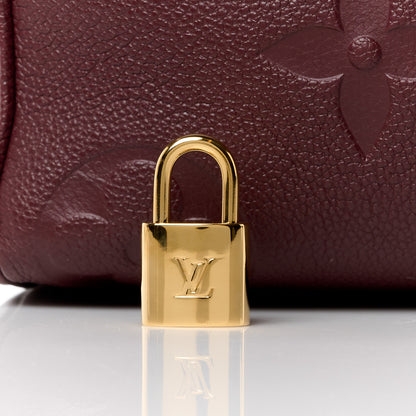 Louis Vuitton Empreinte Monogram Giant Speedy Bandouliere 25 Wine 9 of 15