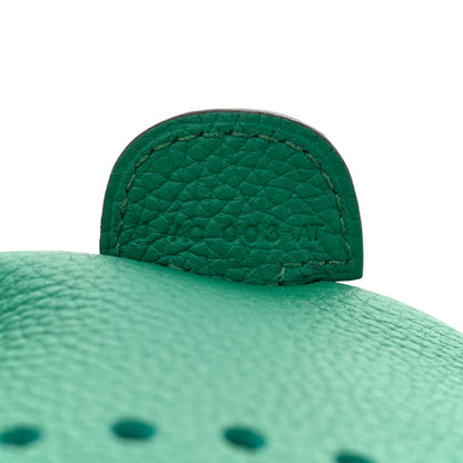 Hermes Taurillon Clemence Evelyne III PM Vert Jade 7 of 10