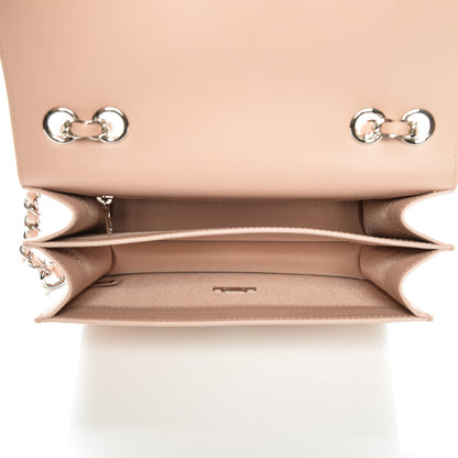 Chanel Grained Calfskin Quilted Large CC Box Flap Light Pink 5 of 8