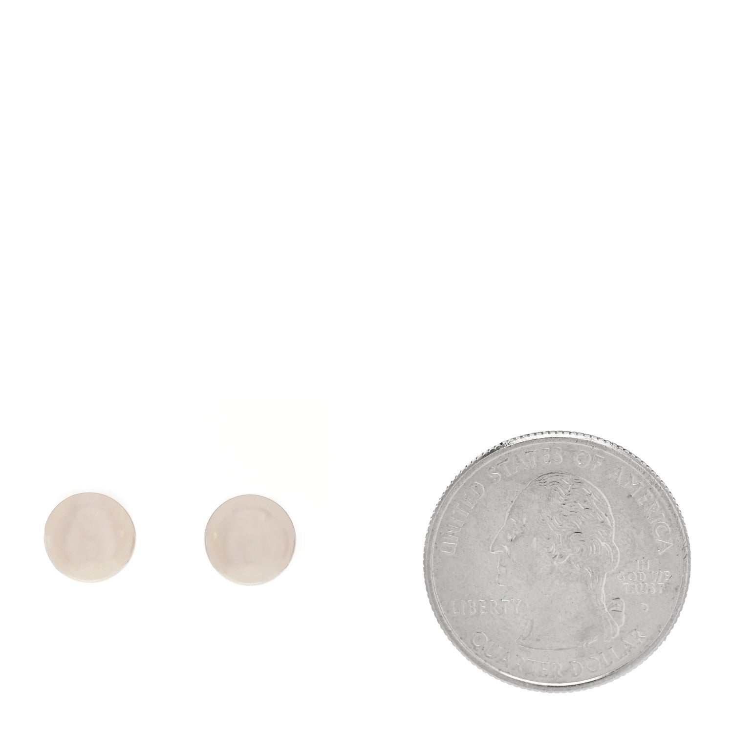 Mikimoto 18K White Gold Akoya Cultured Pearl 8-8.5mm Stud Earrings 2 of 5