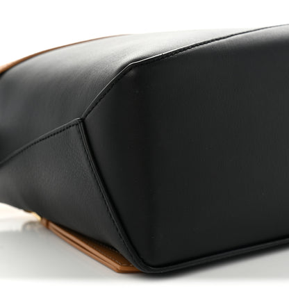Loewe Calfskin Small Puzzle Edge Bag Warm Desert Black 9 of 10