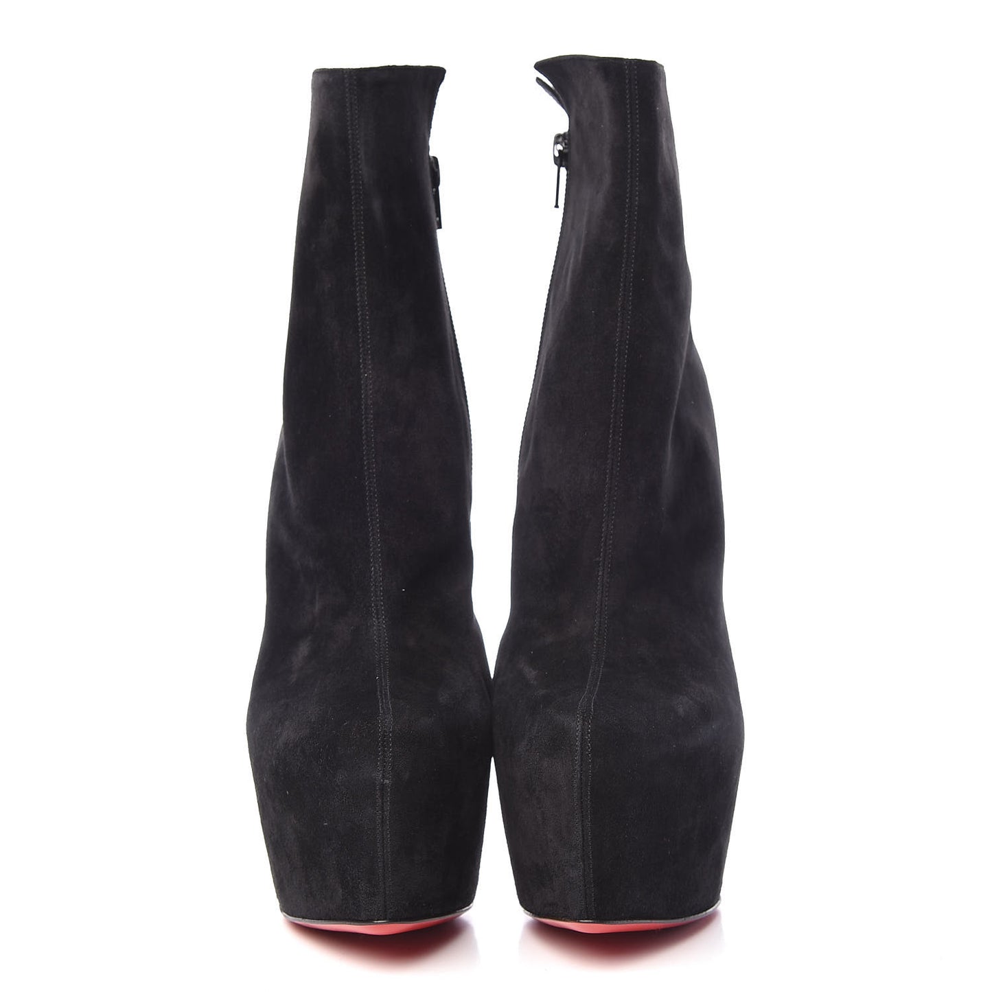 Suede Daf Booty 160 Ankle Boots 41 Black