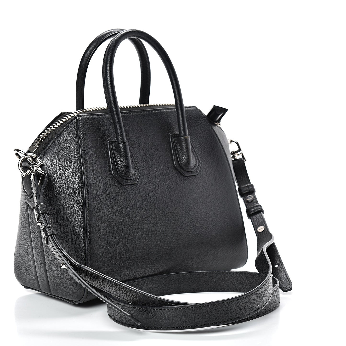 Sugar Goatskin Mini Antigona Black