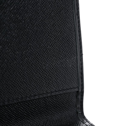 Louis Vuitton Epi Checkbook Organizer Wallet Black 11 of 13