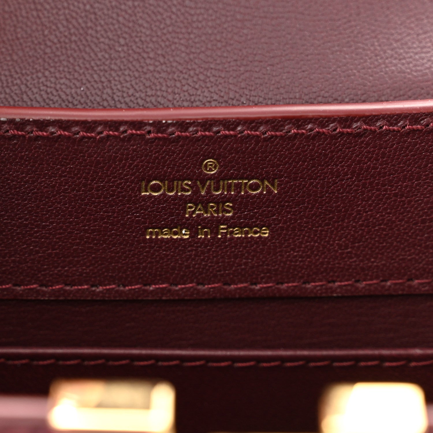 Louis Vuitton Crocodile Mini Capucines Bordeaux 5 of 8