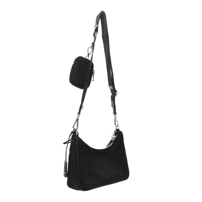 Prada Nylon Re-Edition 2005 Shoulder Bag Black 3 of 10