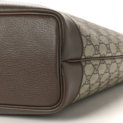 Gucci GG Supreme Monogram Textured Calfskin Medium Ophidia Shoulder Tote Bag Beige Ebony New Acero 8 of 8