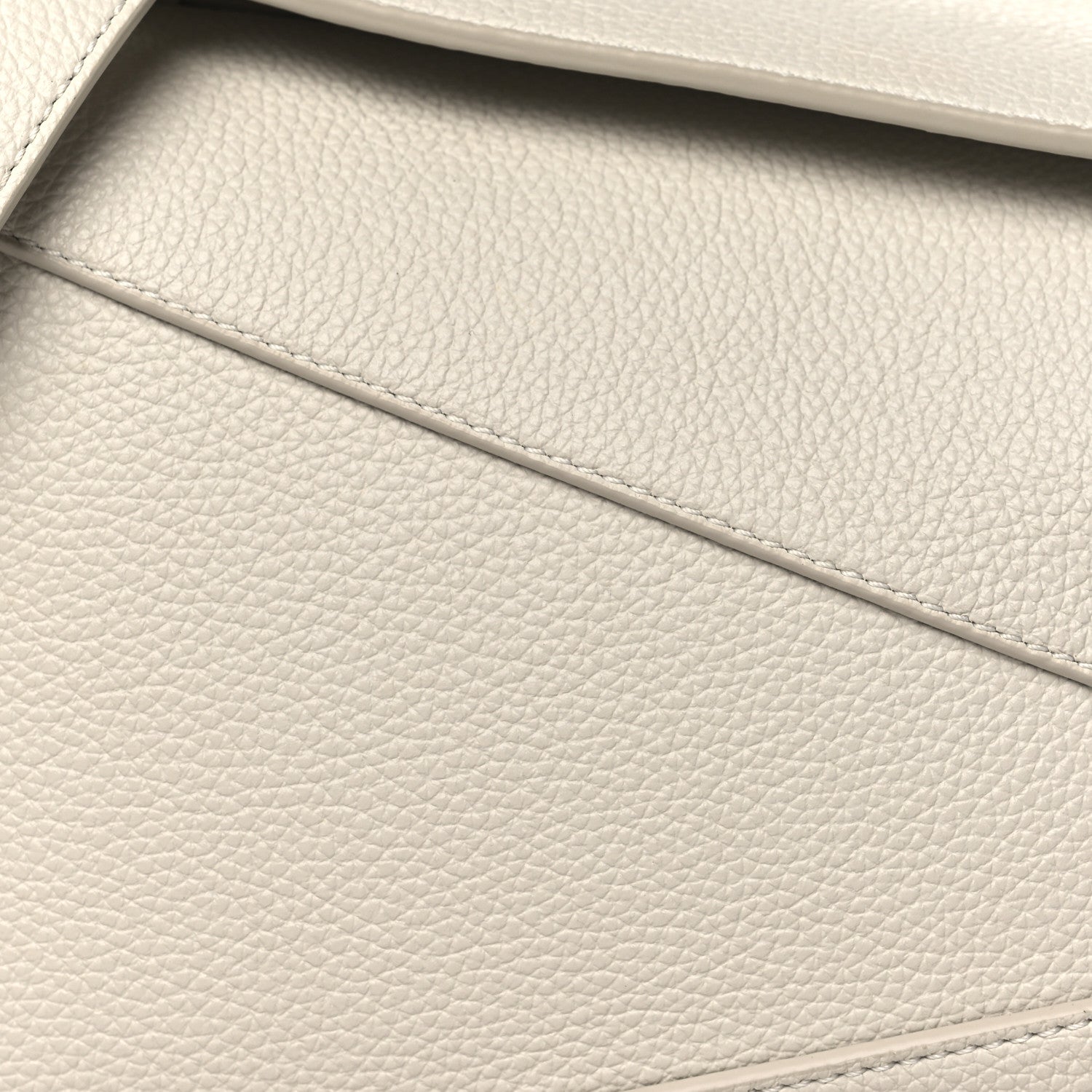 Loewe Soft Grained Small Puzzle Edge Bag Soft White 7 of 9