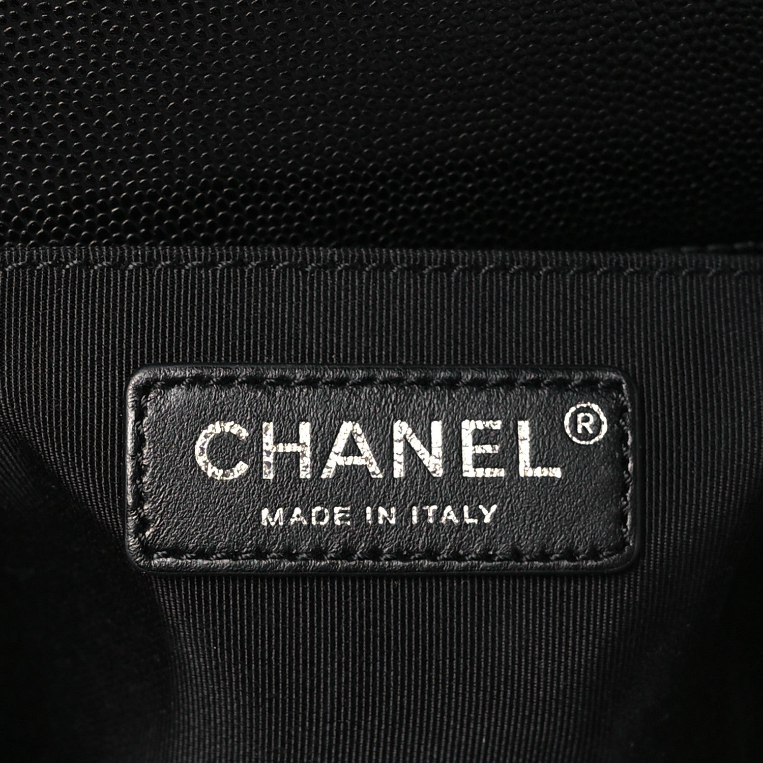 Chanel Caviar Quilted Medium Boy Flap Black 6 of 9