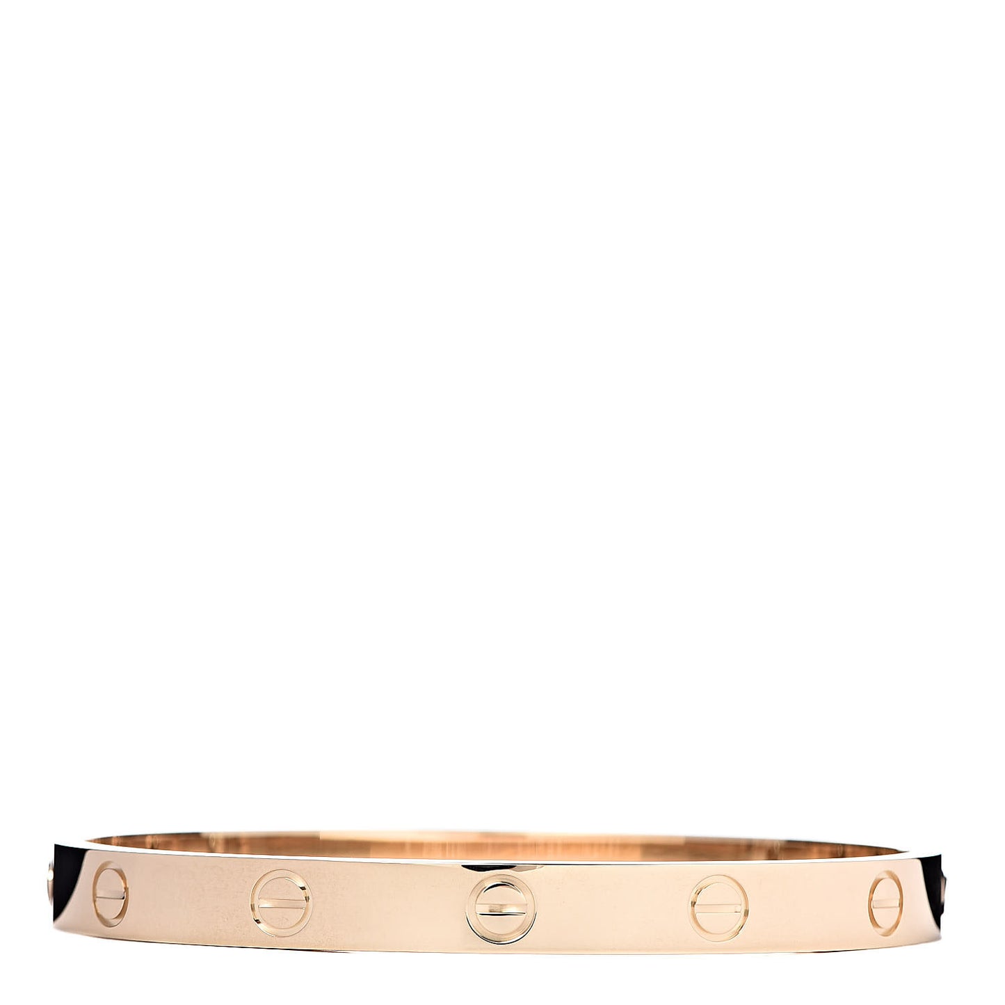 18K Yellow Gold LOVE Bracelet 17