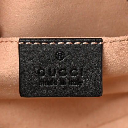 Gucci Calfskin Matelasse GG Marmont Belt Bag 75 30 Black 6 of 14