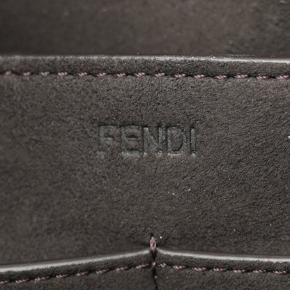 Fendi Vitello Grace Camoscio Medium Fendi Origami Plum 6 of 10