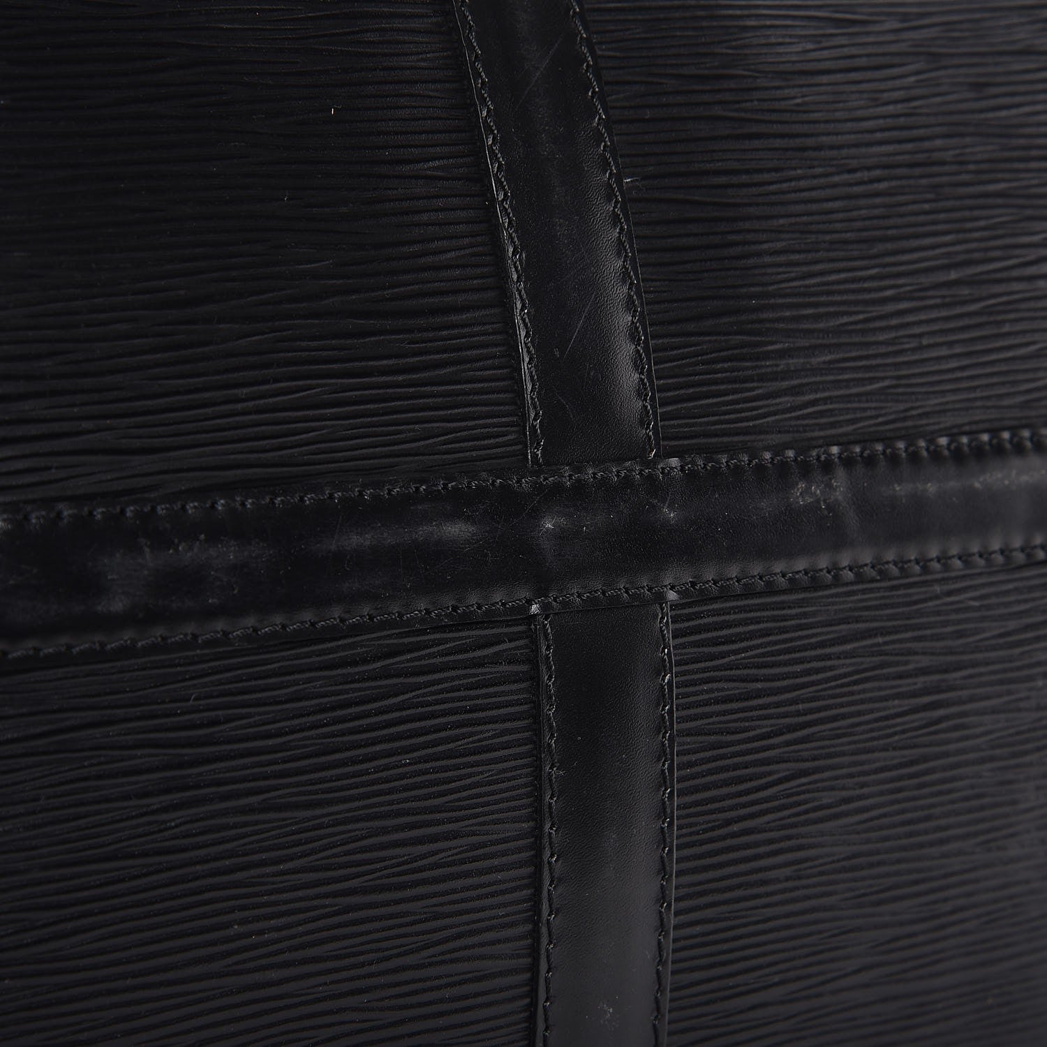 Louis Vuitton Epi Keepall 55 Black 11 of 15