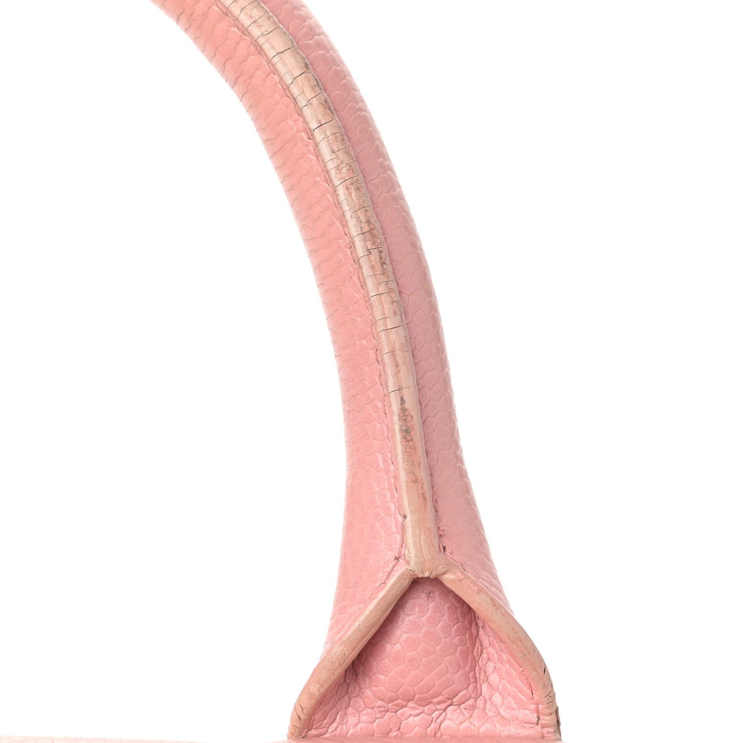 Caviar Quilted Small Bowler Pink