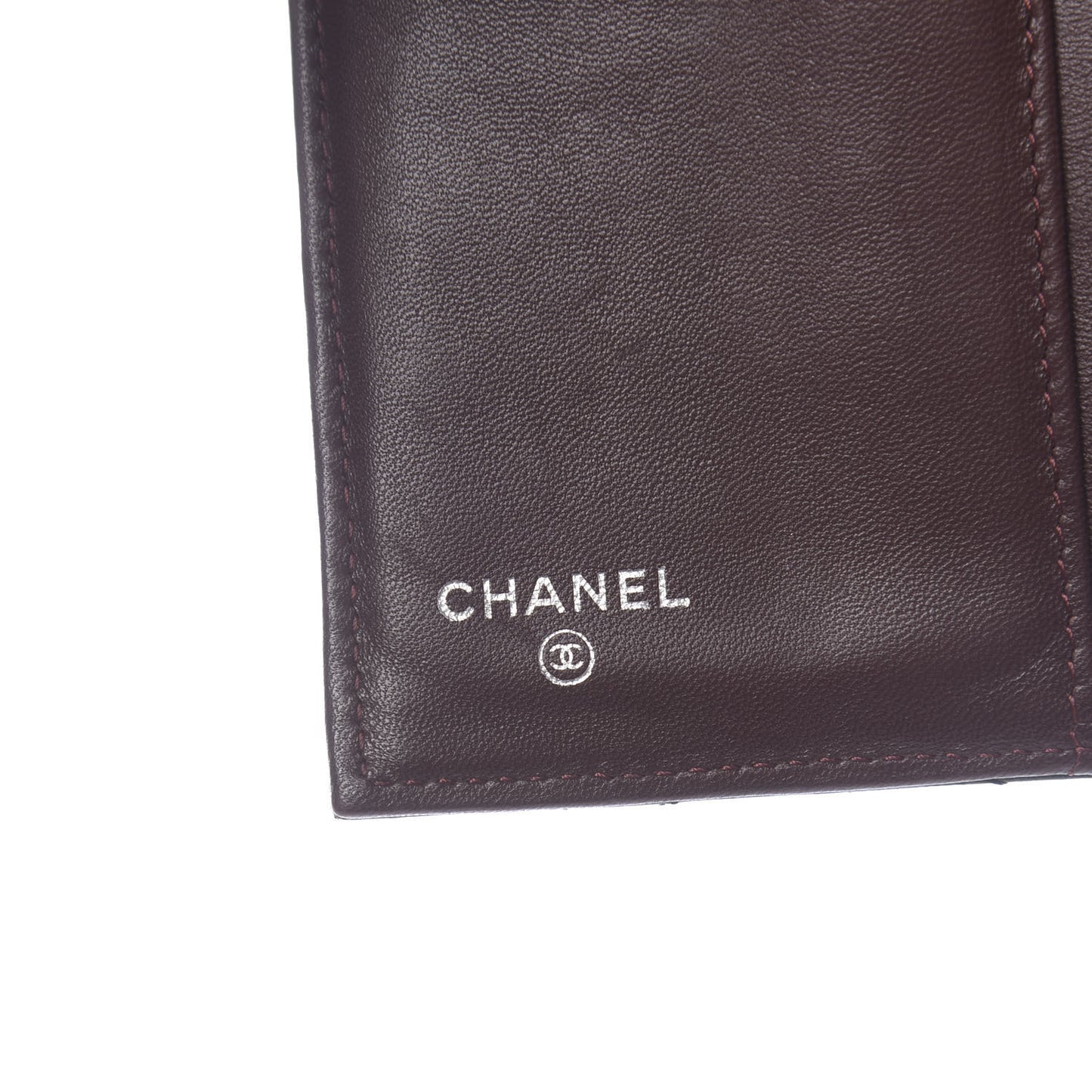 Lambskin Quilted Large Flap Wallet Black