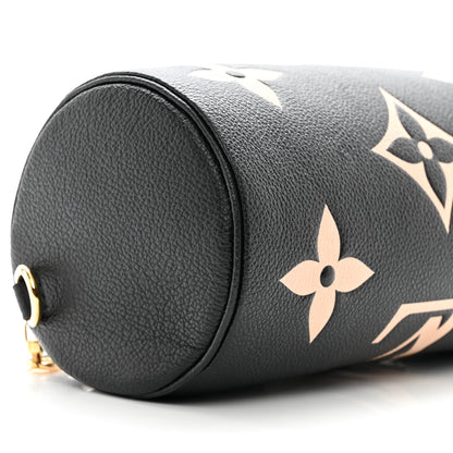 Louis Vuitton Empreinte Monogram Giant Papillon BB Black Beige 8 of 9