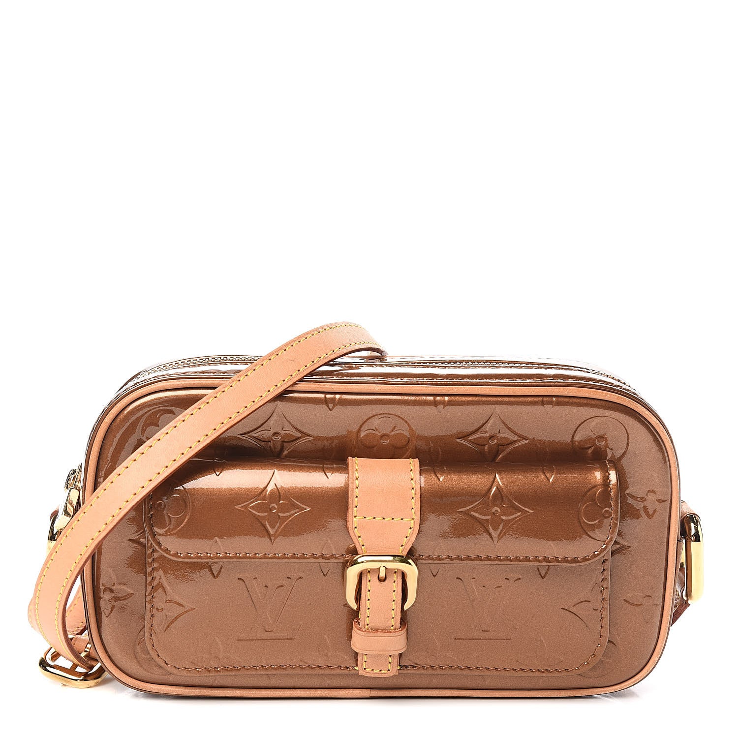 Louis Vuitton Vernis Christie MM Bronze 1 of 11