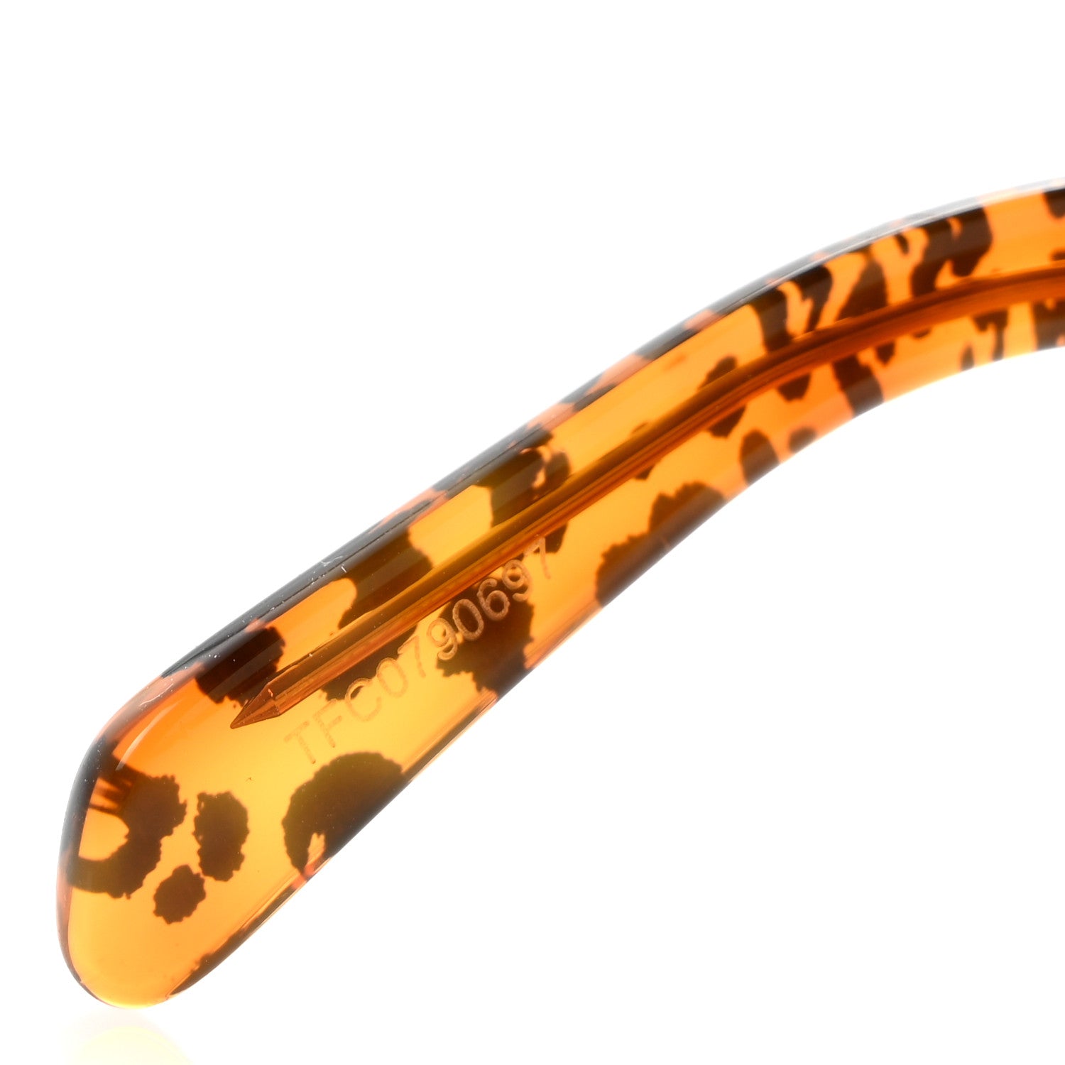 Celine Acetate Square Sunglasses CL40278U Leopard Havana 8 of 9