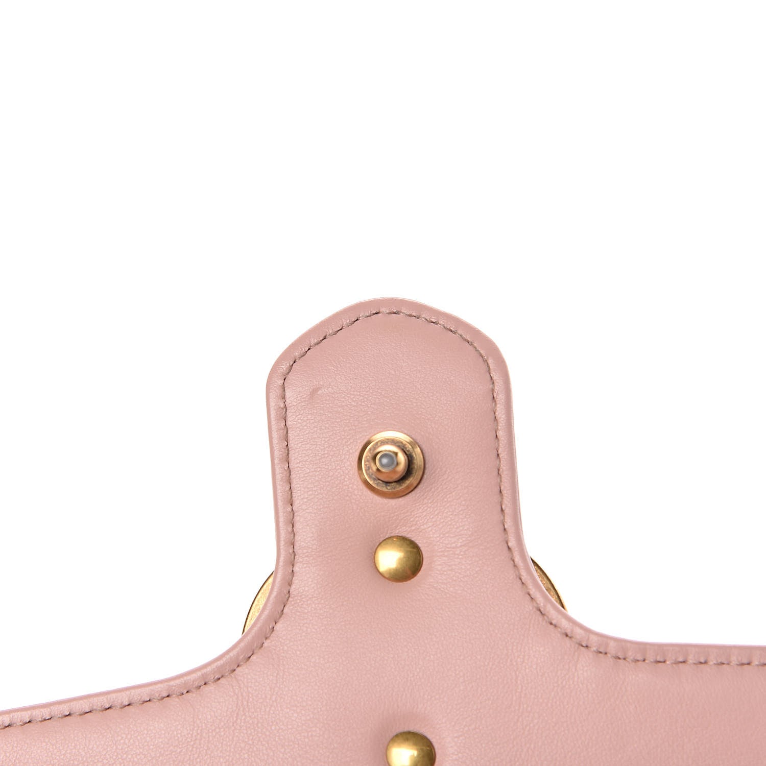 Gucci Calfskin Matelasse Mini GG Marmont Shoulder Bag Perfect Pink 11 of 14