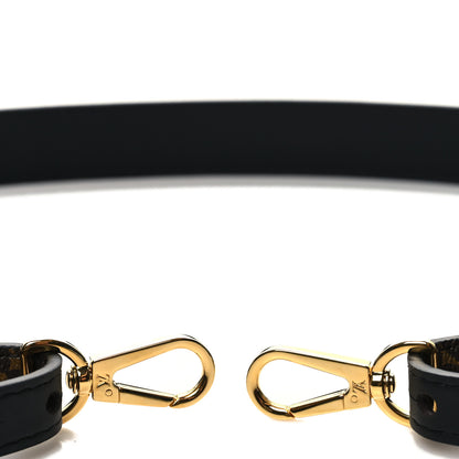 Louis Vuitton Monogram Bandouliere Shoulder Strap Black 3 of 5