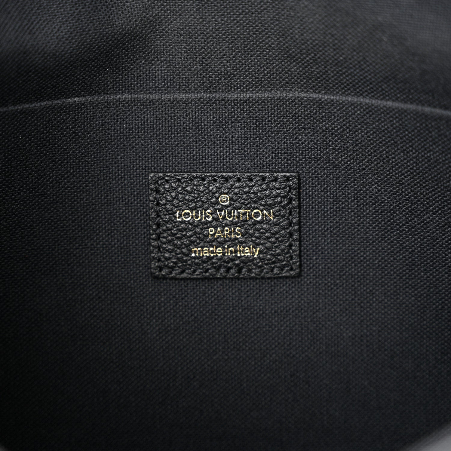Louis Vuitton Empreinte Pochette Felicie Chain Wallet Black 7 of 13