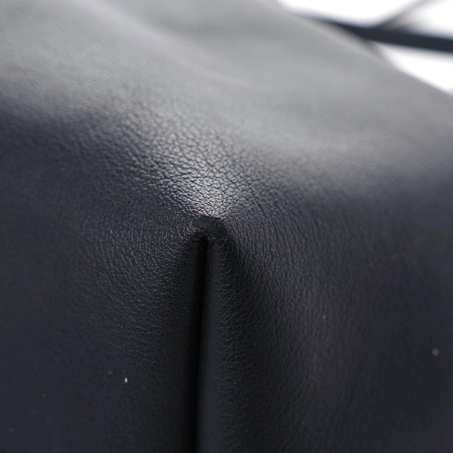 Saint Laurent Calfskin Large Shopping Tote Black 10 of 15
