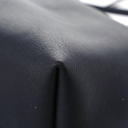 Saint Laurent Calfskin Large Shopping Tote Black 10 of 15