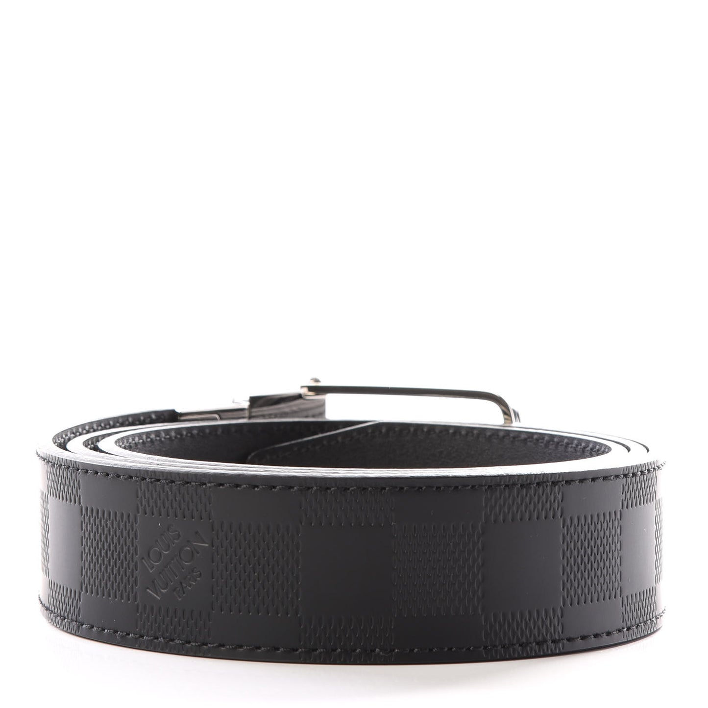 Damier Infini Calfskin 40mm Boston Belt 95 38 Black