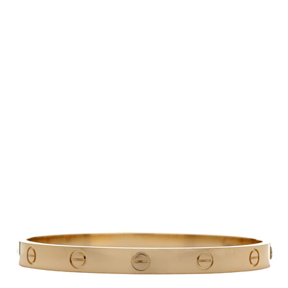 Cartier 18K Yellow Gold LOVE Bracelet 18 2 of 9